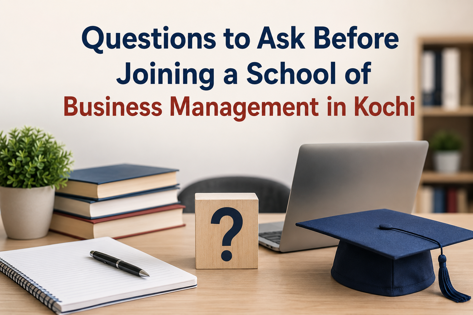 Questions to Ask Before Joining a School of Business Management in Kochi